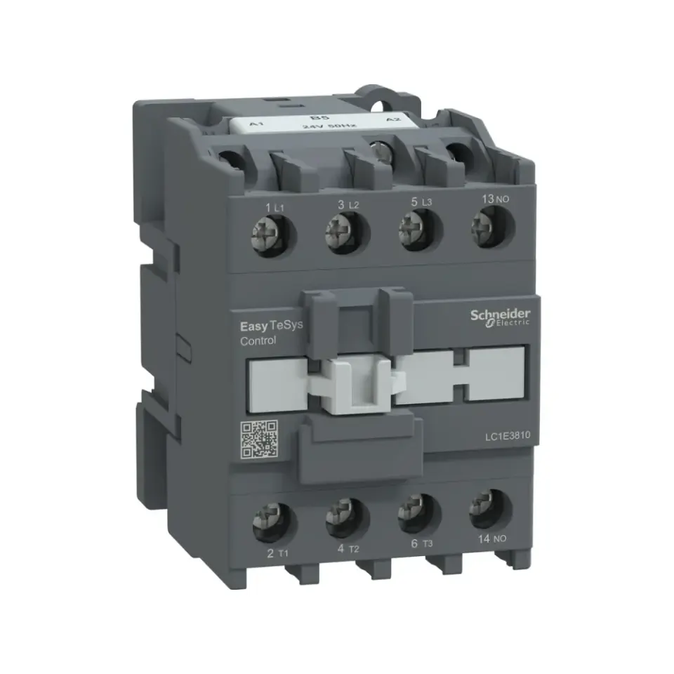Schneider Electric LC1E3810B5, EasyPact TVS, 38 Amper, 18.5 kW, 3 Kutuplu, Kontaktör, 24 Volt AC, 1NA