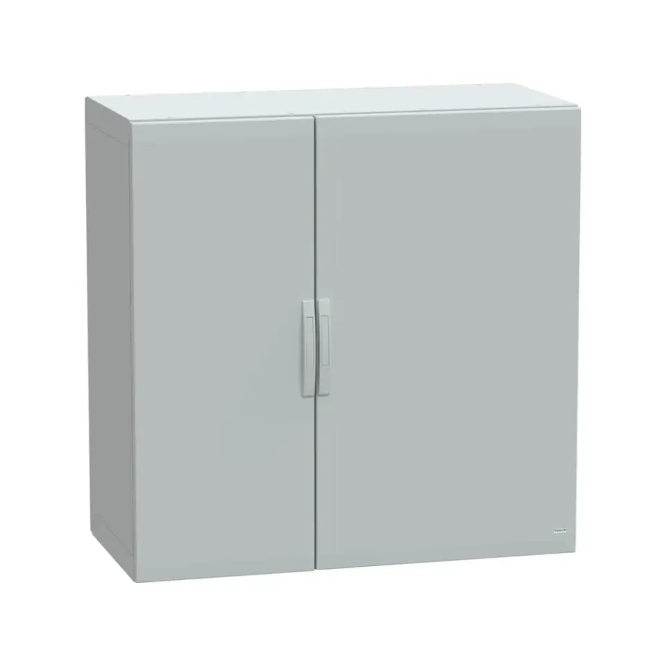 Schneider Electric NSYPLA12126G, PanelSeT PLA, 1250x1250x620mm, Düz Kapılı Zemin Tipi Polyester Pano, IP65