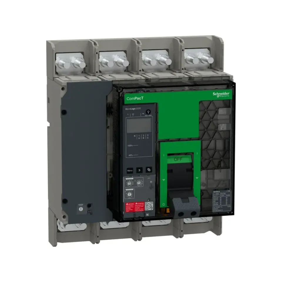 Schneider Electric C100N42EFM, ComPact NS, 400-1000 Amper, 4 Kutuplu, 50 kA, Kompakt Şalter, NS1000N, MicroLogic 2.0E