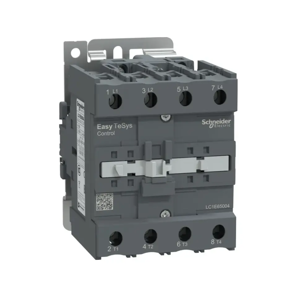 Schneider Electric LC1E65004M7, EasyPact TVS, 80 Amper, 4 Kutuplu, Kontaktör, 220 Volt AC, 1NA+1NK