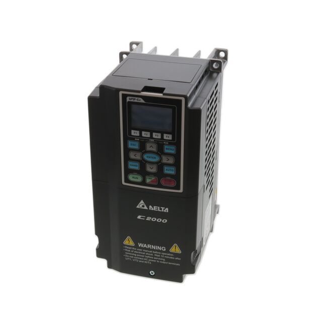 Delta VFD022C43A VFD-C2000, 3HP 460V, FOC & TRQ D