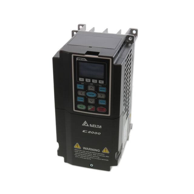 Delta VFD022C23A VFD-C2000, 3HP 230V, FOC & TRQ D