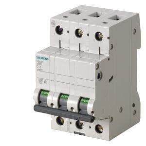 Siemens 5SL6302-7 C3x2A Üç Fazlı Otomatik Sigorta 6kA
