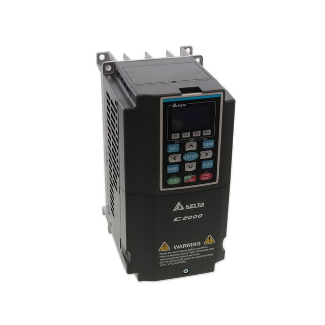 Delta VFD015C43A VFD-C2000, 2HP 460V, FOC & TRQ D