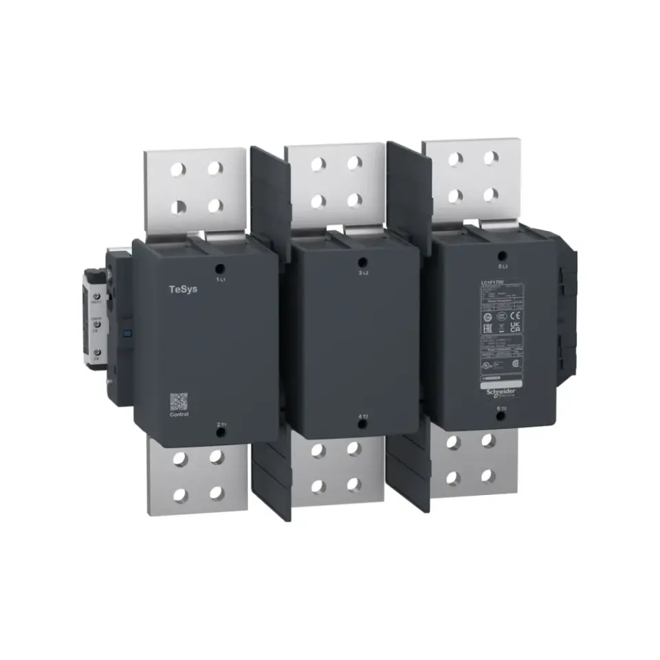 Schneider Electric LC1F1700F7, TeSys F, AC-1 için 1700 Amper, 3 Kutuplu, Kontaktör, 110 Volt AC