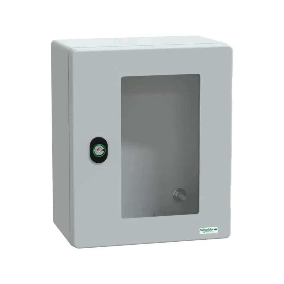 Schneider Electric NSYPLM3025TG, PanelSeT PLM, 308x255x160mm, Şeffaf Kapılı Polyester Duvar Tipi Pano, IP66
