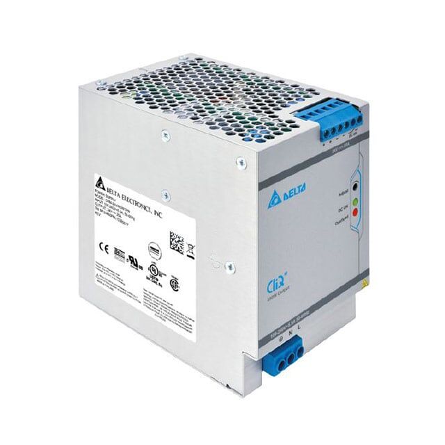 Delta DRM-24V480W1PN AC/DC DIN RAIL SUPPLY 24V 480W