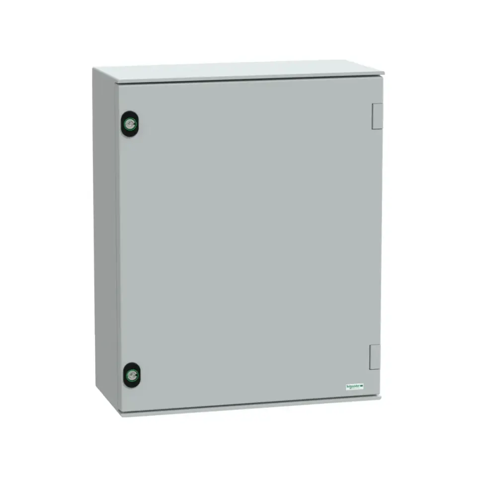 Schneider Electric NSYPLM54G, PanelSeT PLM, 530x430x200mm, Düz Kapılı Polyester Duvar Tipi Pano, IP66