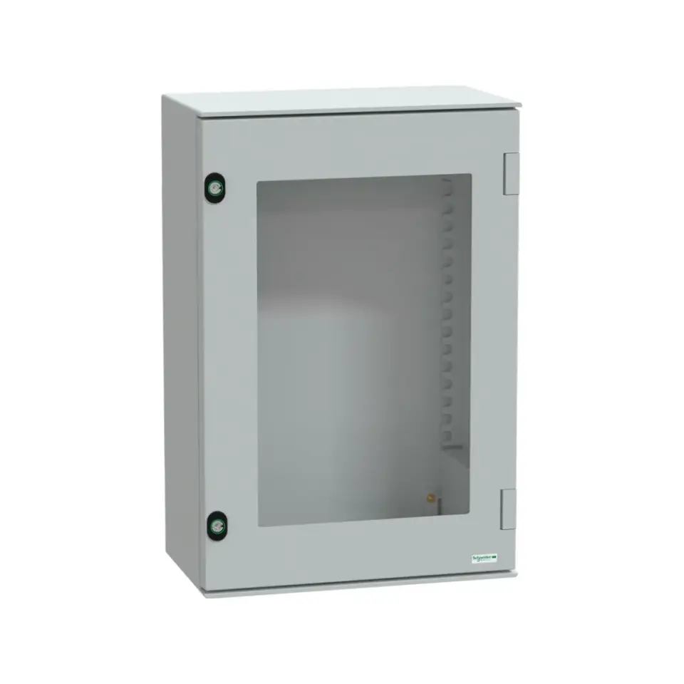 Schneider Electric NSYPLM64TG, PanelSeT PLM, 647x436x250mm, Şeffaf Kapılı Polyester Duvar Tipi Pano, IP66