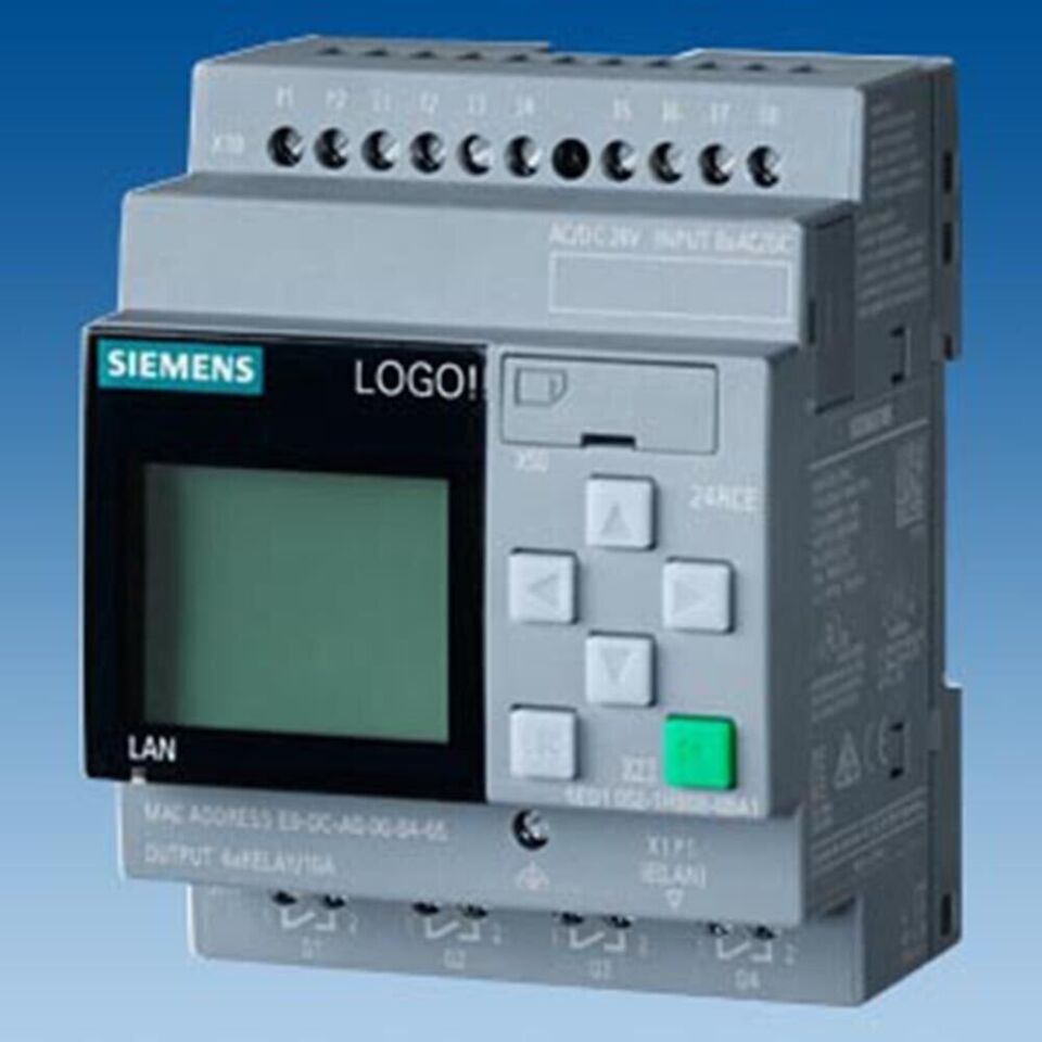 Siemens 6ED1052-1HB08-0BA2 24 RCE 8DI / 4D0 Logo