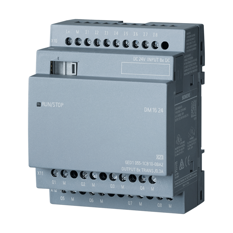 Siemens 6ED1055-1CB10-0BA2 24V/24V/24V 8DI / 8DO Logo