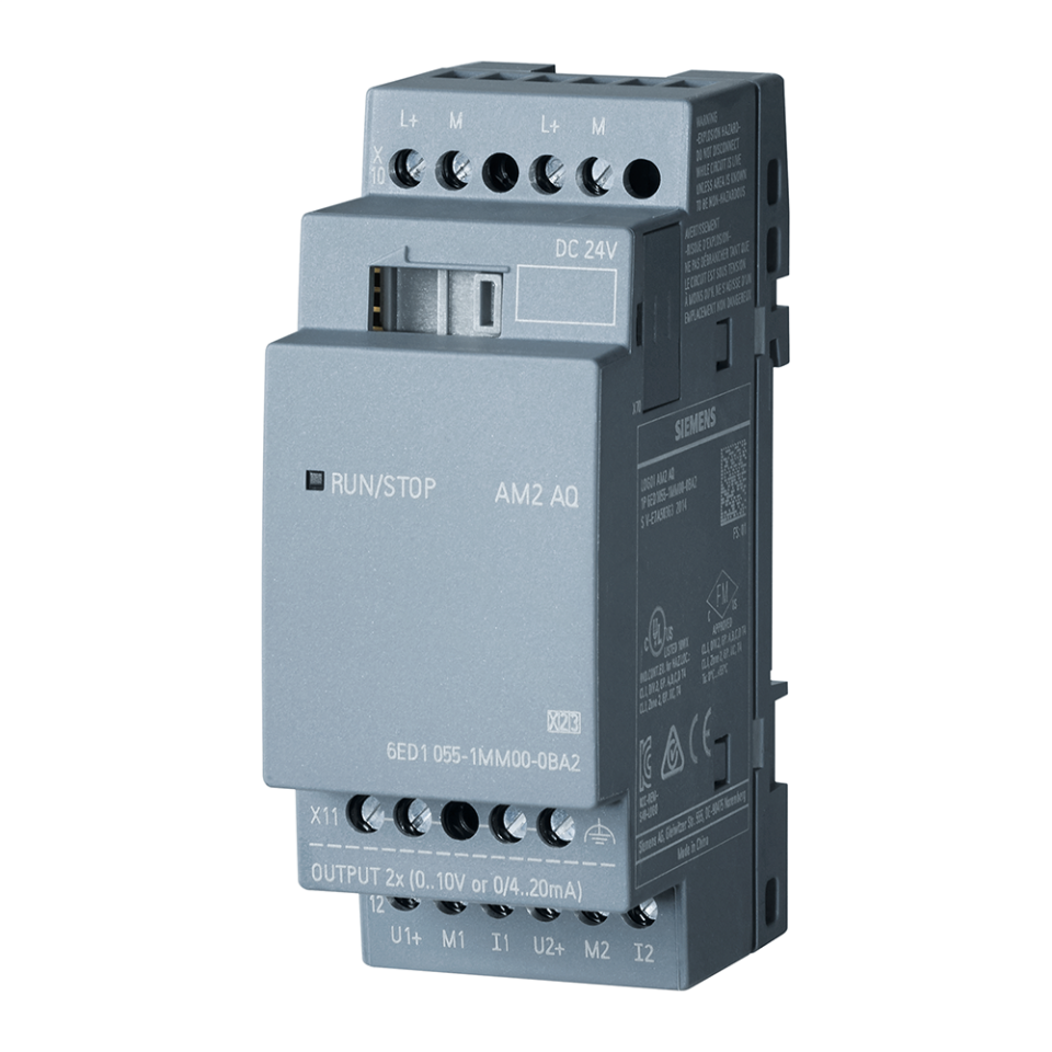 Siemens 6ED1055-1MM00-0BA2 2AO Logo