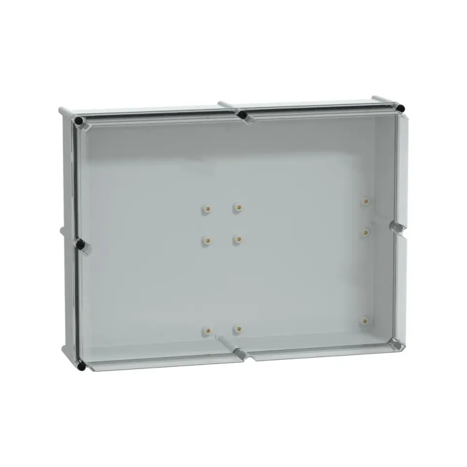 Schneider Electric NSYPLS5472AG, PanelSeT PLS, 540x720x230mm, Şeffaf Polikarbonat Kapaklı Polyester Kutu, IP66
