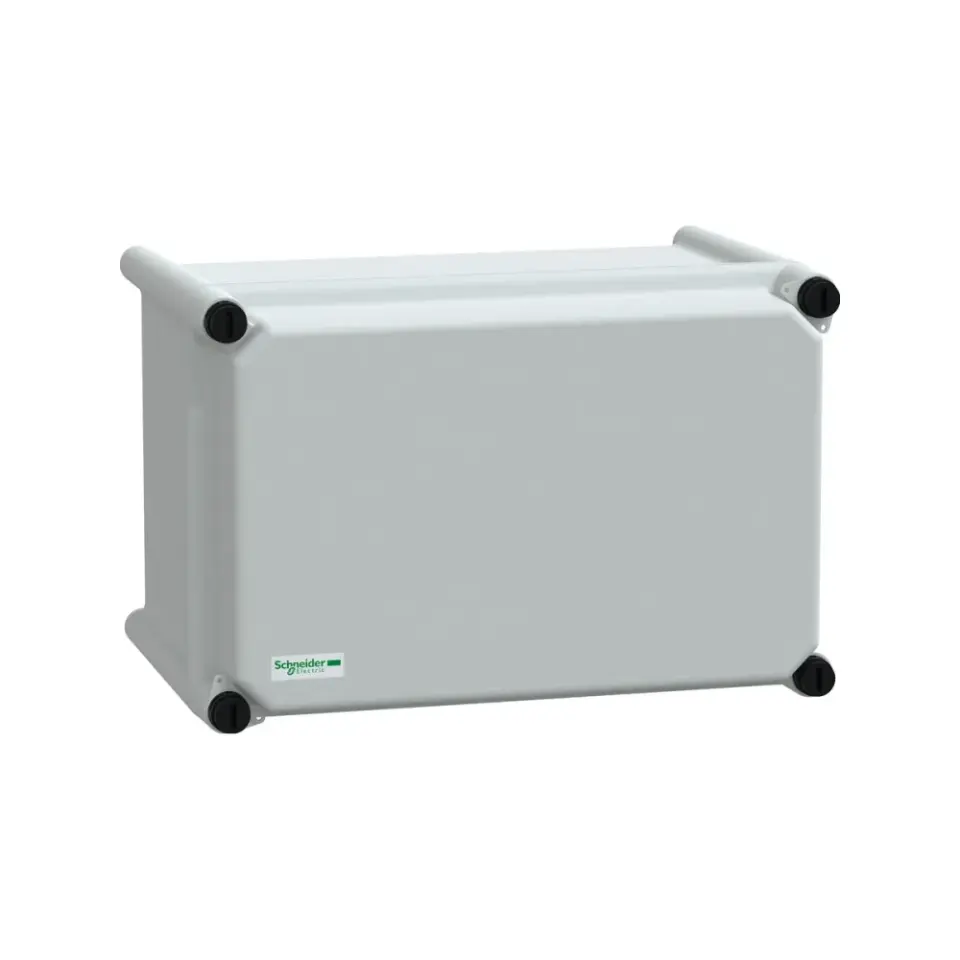 Schneider Electric NSYPLSC1827G, PanelSeT PLS, 180x270x180mm, Opak Polikarbonat Kapaklı Polyester Kutu, IP66