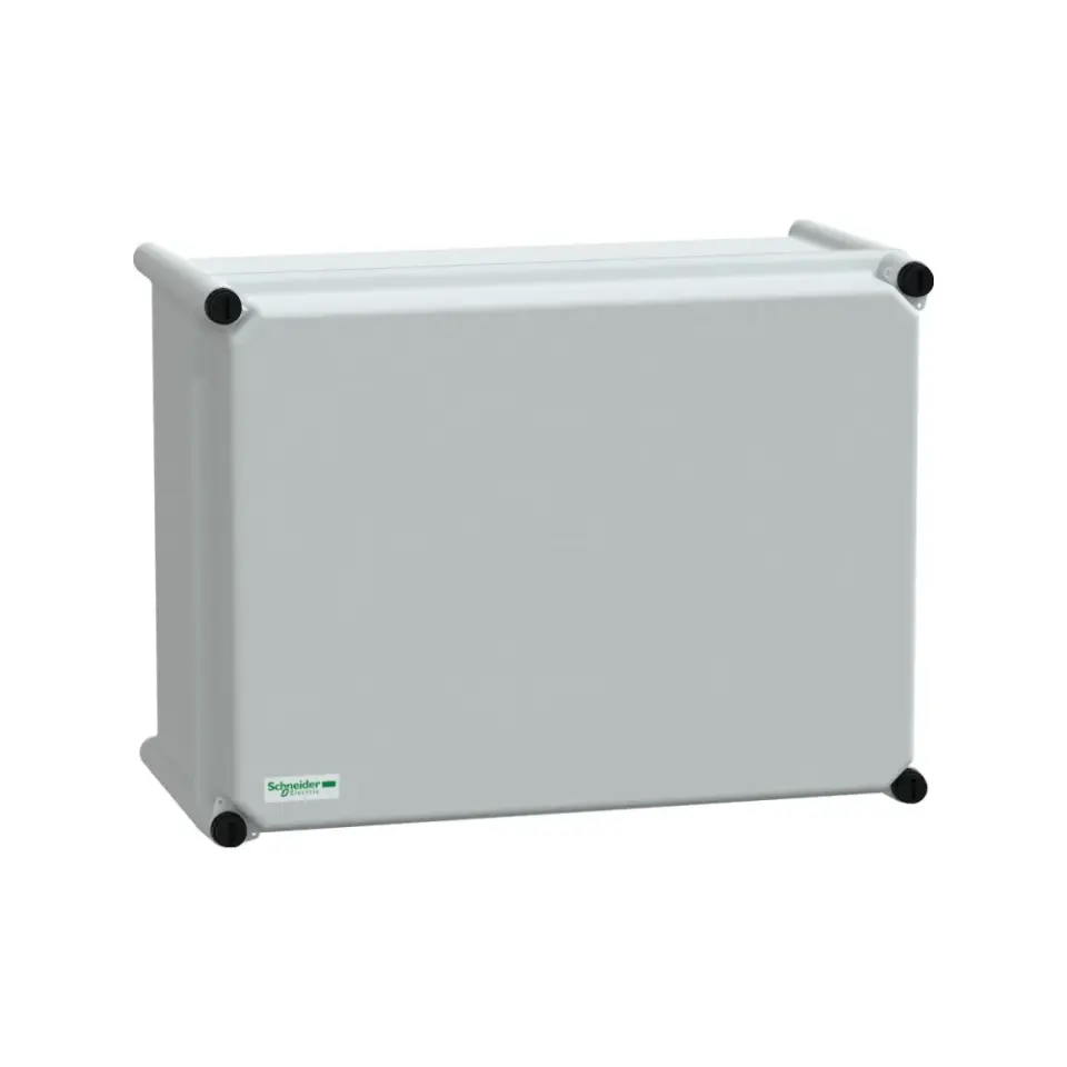 Schneider Electric NSYPLSC2736G, PanelSeT PLS, 270x360x180mm, Opak Polikarbonat Kapaklı Polyester Kutu, IP66