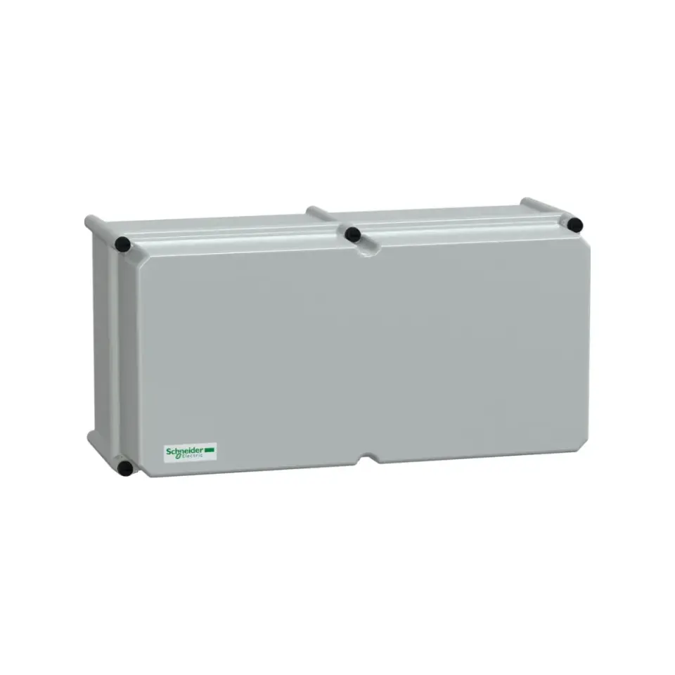 Schneider Electric NSYPLSC2754AG, PanelSeT PLS, 270x540x230mm, Opak Polikarbonat Kapaklı Polyester Kutu, IP66