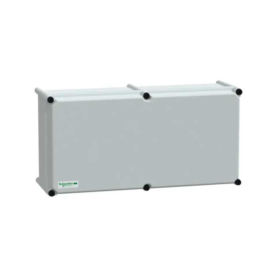 Schneider Electric NSYPLSC2754G, PanelSeT PLS, 270x540x180mm, Opak Polikarbonat Kapaklı Polyester Kutu, IP66