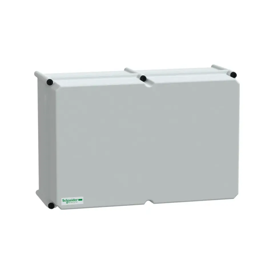 Schneider Electric NSYPLSC3654AG, PanelSeT PLS, 360x540x230mm, Opak Polikarbonat Kapaklı Polyester Kutu, IP66