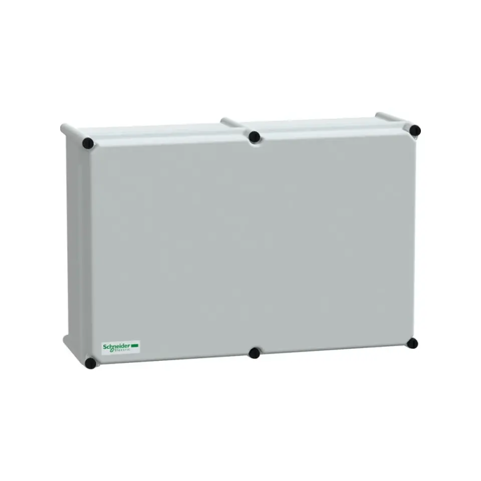 Schneider Electric NSYPLSC3654G, PanelSeT PLS, 360x540x180mm, Opak Polikarbonat Kapaklı Polyester Kutu, IP66
