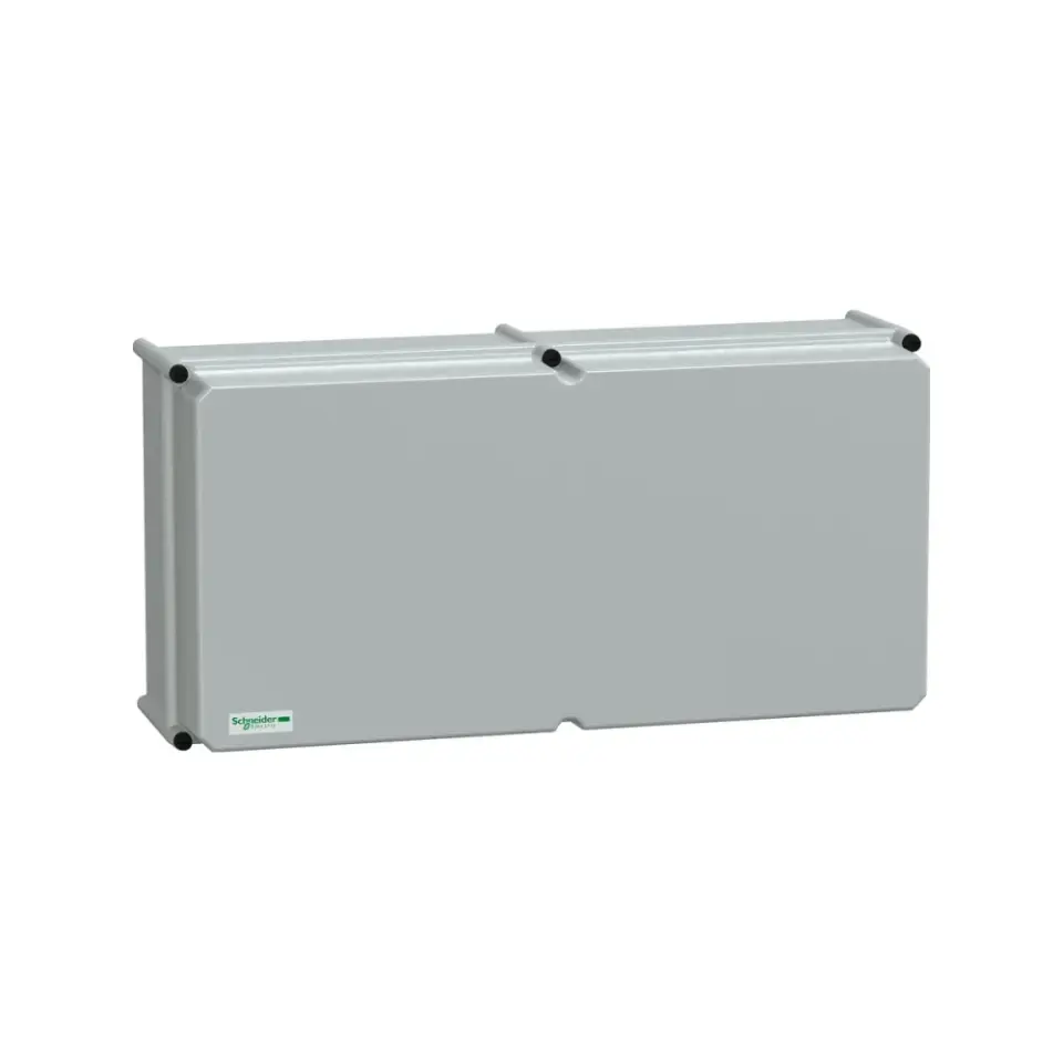 Schneider Electric NSYPLSC3672AG, PanelSeT PLS, 360x720x230mm, Opak Polikarbonat Kapaklı Polyester Kutu, IP66