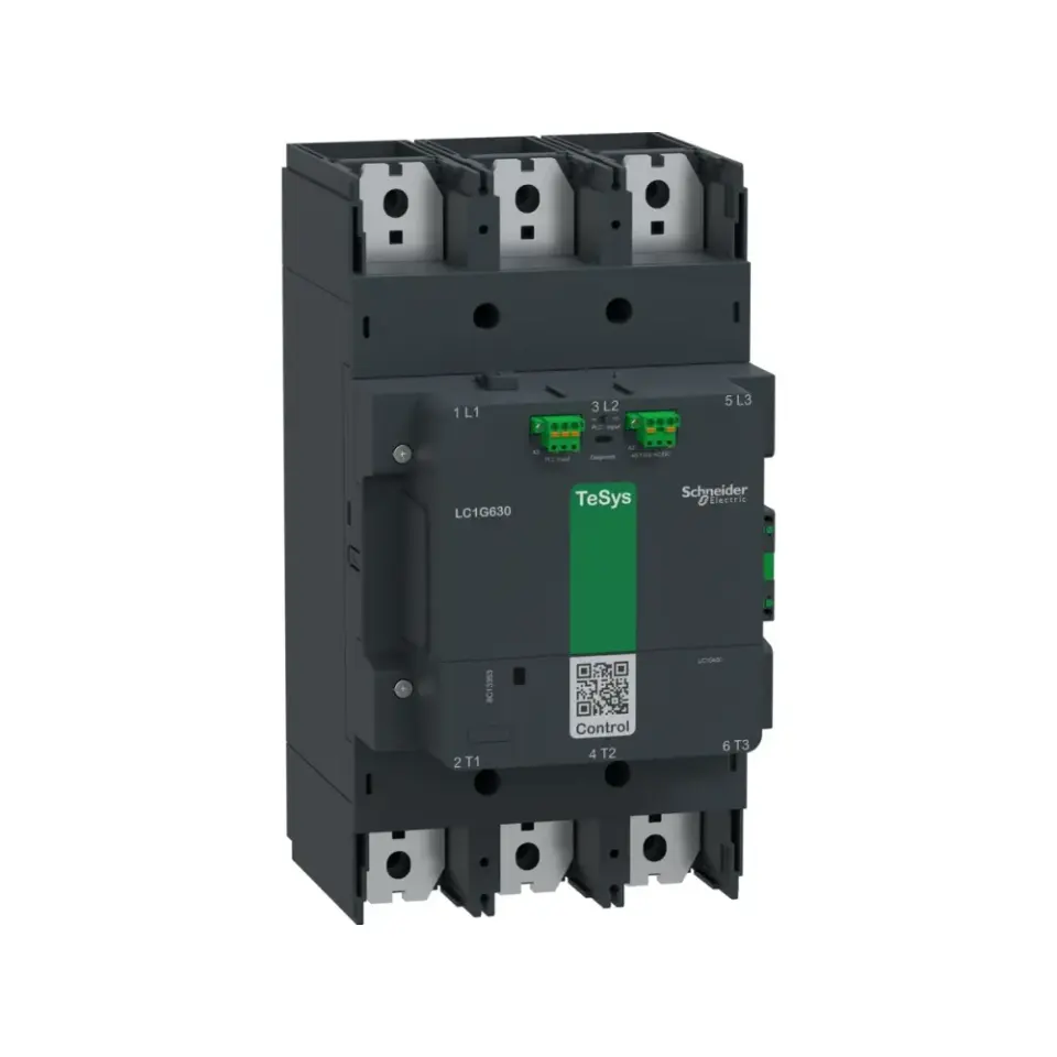 Schneider Electric LC1G630LSEA, TeSys Giga, 630 Amper, 335 kW, 3 Kutuplu, Kontaktör, 200-500 Volt AC/DC, 1NA+1NK