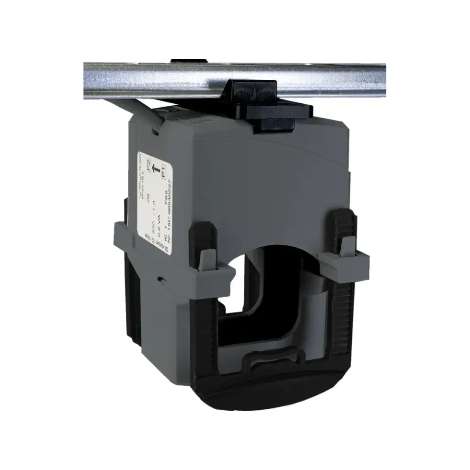 Schneider Electric METSECT5HA020, PowerLogic CT, 200/5, 1.5VA, Ayrılabilir Tip Ölçü Akım Trafosu, Class 1, 18x19mm