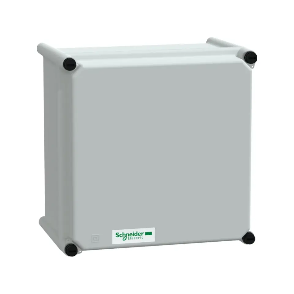 Schneider Electric NSYPLSP2727G, PanelSeT PLS, 270x270x180mm, Polyester Kapaklı Polyester Kutu, IP66