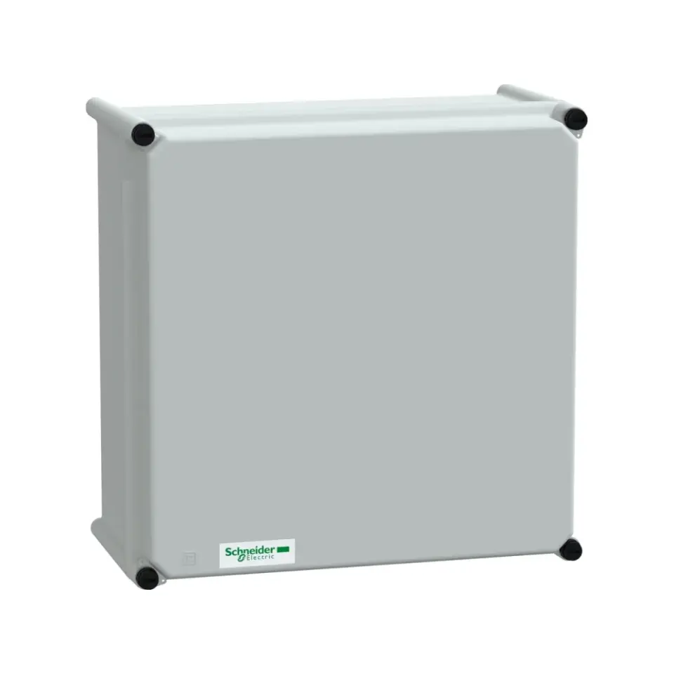 Schneider Electric NSYPLSP3636G, PanelSeT PLS, 360x360x180mm, Polyester Kapaklı Polyester Kutu, IP66