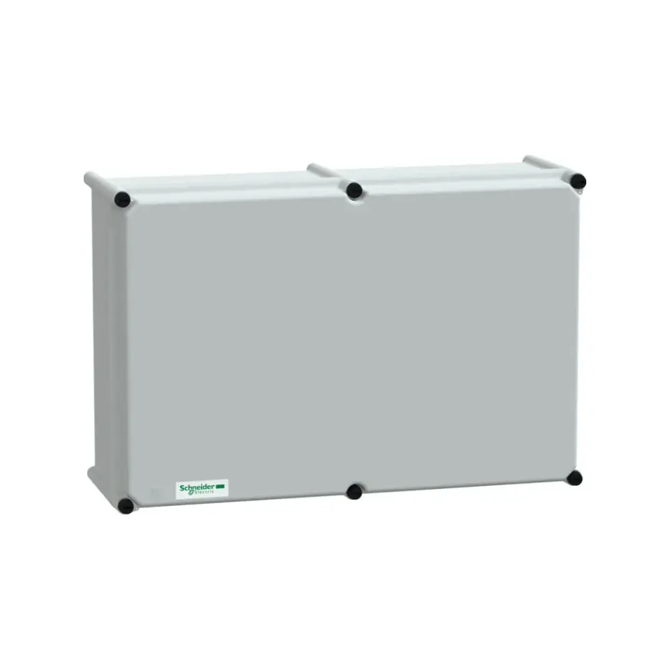 Schneider Electric NSYPLSP3654G, PanelSeT PLS, 360x540x180mm, Polyester Kapaklı Polyester Kutu, IP66