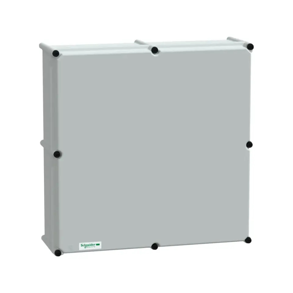 Schneider Electric NSYPLSP5454G, PanelSeT PLS, 540x540x180mm, Polyester Kapaklı Polyester Kutu, IP66