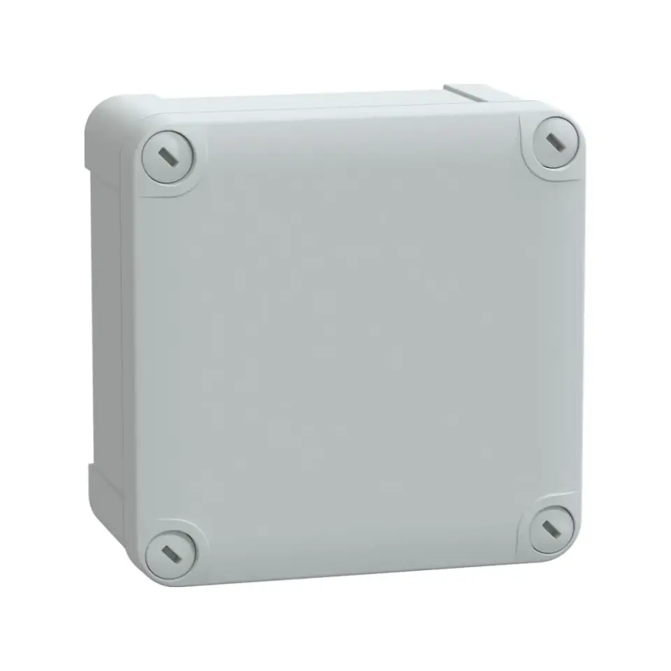 Schneider Electric NSYTBP11116, PanelSeT TBP, 116x116x62mm, Opak Kapaklı Polikarbonat Buat Kutusu, IP66