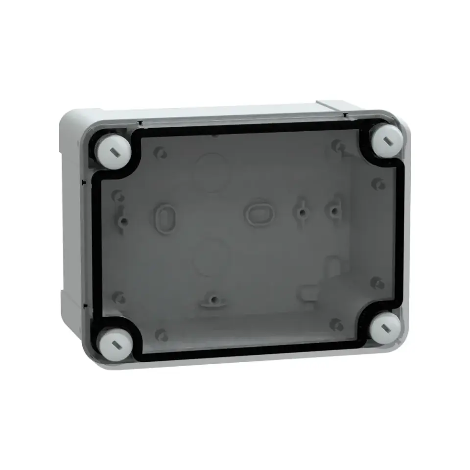 Schneider Electric NSYTBP16128T, PanelSeT TBP, 164x121x87mm, Şeffaf Kapaklı Polikarbonat Buat Kutusu, IP66