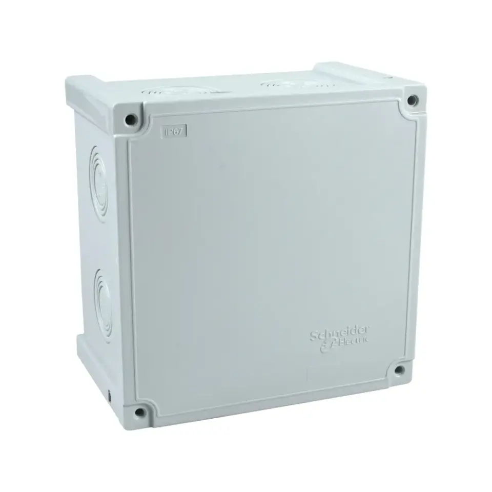 Schneider Electric 3472-732-0600, Termo Plastik Dağıtıcı Buat, Kare, 110x110x72mm, Alev Yaymayan, IP67