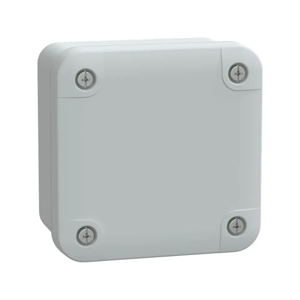 Schneider Electric NSYTBP885, PanelSeT TBP, 89x89x54mm, Opak Kapaklı Polikarbonat Buat Kutusu, IP66