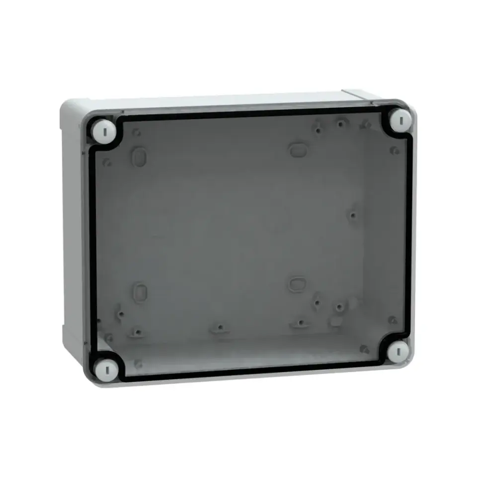 Schneider Electric NSYTBS241910T, PanelSeT TBS, 241x191x128mm, Şeffaf Kapaklı ABS Buat Kutusu, IP66