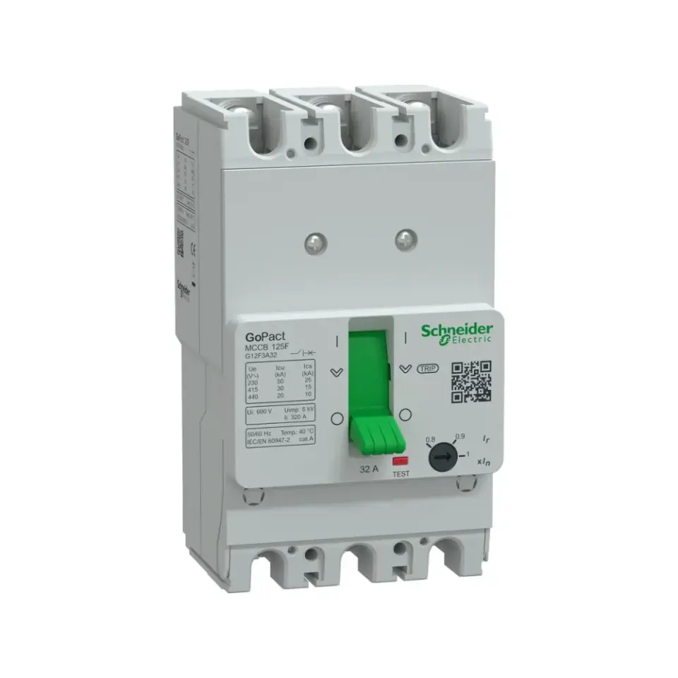 Schneider Electric G12F3A32, GoPact, 25-32 Amper, 3 Kutuplu, 30 kA, Kompakt Şalter, G125F, TM32D