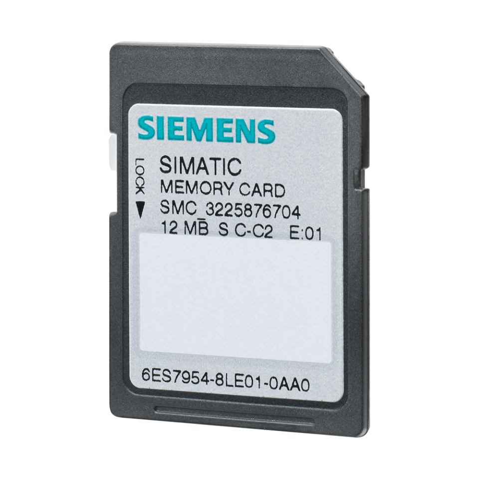 Siemens 6ES7954-8LC03-0AA0 Hafıza Kartı 4 MB PLC Aksesuarları