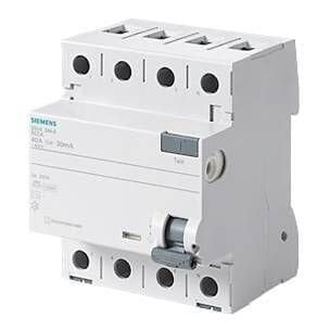 Siemens 5SV5644-6 4x40A 300mA Kaçak Akım Koruma Rölesi