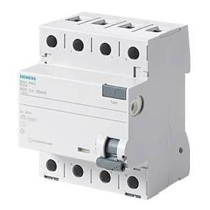Siemens 5sv5646-6 4x63A 300 mA Kaçak Akım Koruma Rölesi