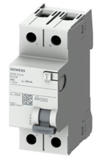 Siemens 5SV5614-6 2x40 Amper 300 mA Kaçak Akım Koruma Rölesi