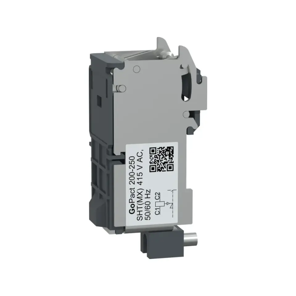 Schneider Electric G20-25SHT415AC, GoPact, G200-G250 Kompakt Şalterler için MX Şönt Açtırma Bobini, 415 Volt AC