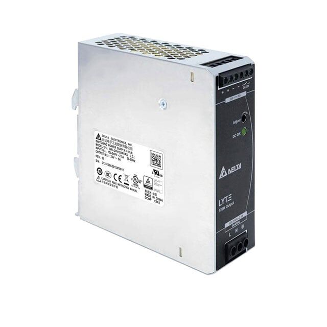 Delta DRL-48V120W1AA AC/DC DIN RAIL SUPPLY 48V 120W