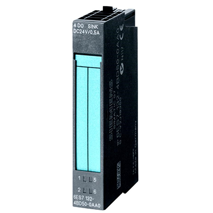 Siemens 6ES7132-4BD00-0AB0 ET200S, El-Mod., 4DO HF,DC24V, 0.5A