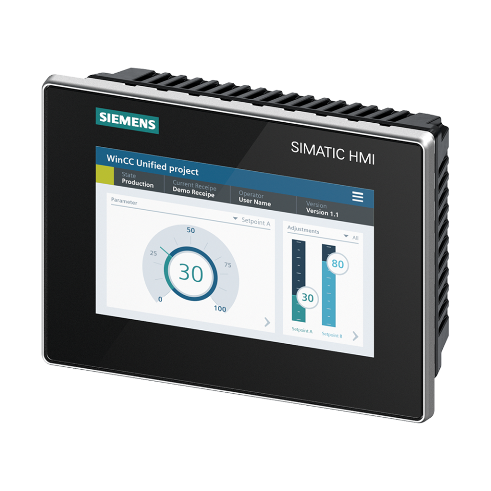 Siemens 6AV2128-3GB06-0AX1 HMI MTP700 Unified Comfort Panel