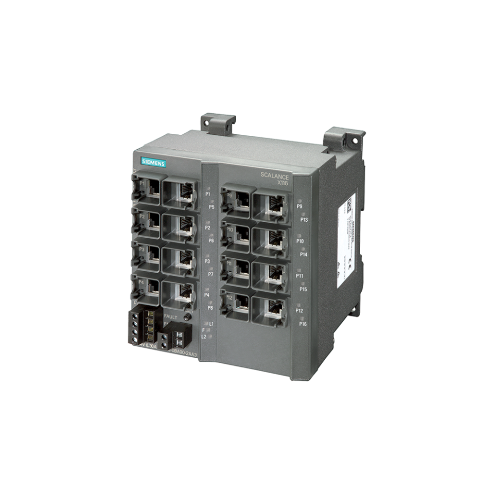 Siemens 6GK5116-0BA00-2AA3 Scalance X116 Switch