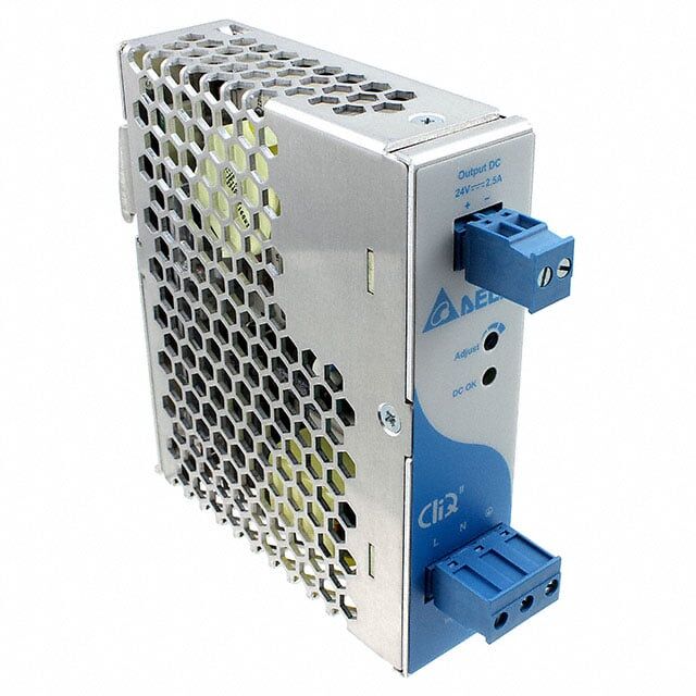 Delta DRP024V060W1BN AC/DC DIN RAIL SUPPLY 24V 60W