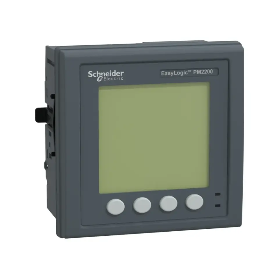 Schneider Electric METSEPM2220, EasyLogic PM2000, Enerji Analizörü, 15. Harmonik, LCD Ekranlı, Modbus, Class 1
