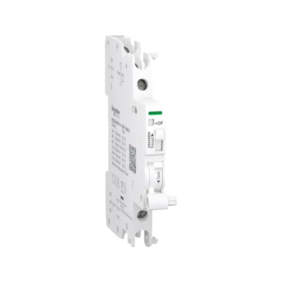 Schneider Electric A9A26909, Acti 9 iC60 ve Acti 9 iID İçin iOF/SD+OF Yardımcı Kontak, 2 K/A