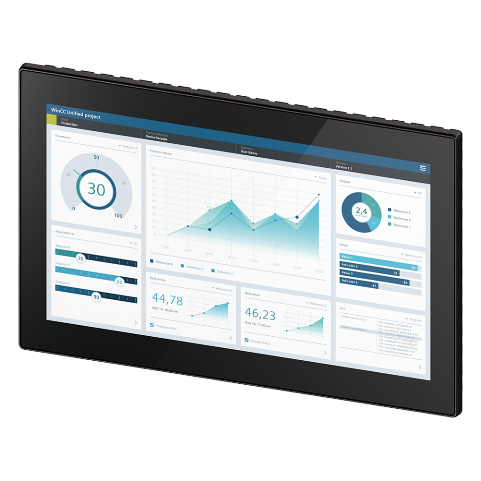 Siemens 6AV2128-3QB36-0AX1 HMI MTP1500 Unified Comfort Panel