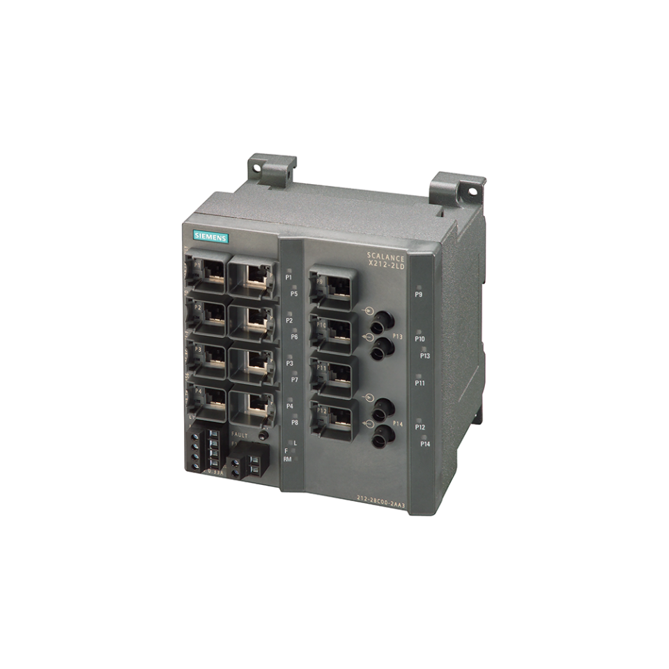 Siemens 6GK5212-2BC00-2AA3 Scalance X212-2LD Switch